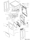 Схема №1 TRAK 6330 с изображением Обшивка для электросушки Whirlpool 481245212786
