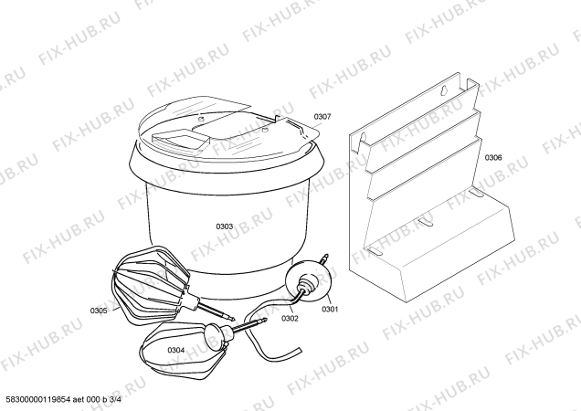 Схема №1 MUM44K1 с изображением Переключатель для кухонного комбайна Bosch 00606224