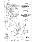 Схема №1 DM 4311 с изображением Обшивка для электропосудомоечной машины Whirlpool 481245372715