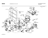 Схема №1 SGS84A02EU Exclusiv с изображением Инструкция по эксплуатации для посудомойки Bosch 00586222