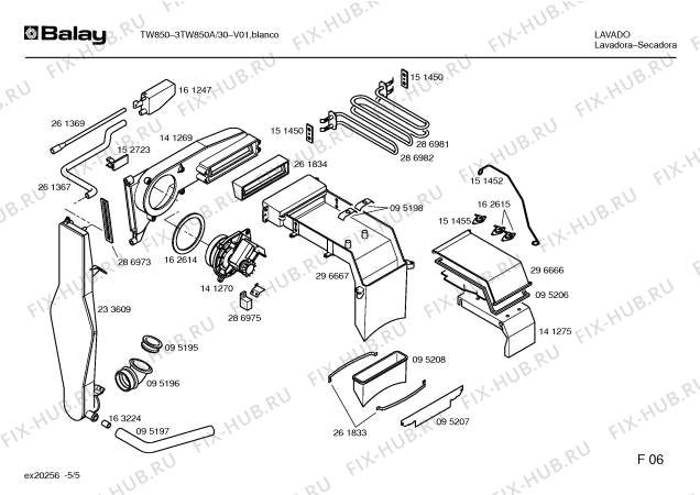 Схема №1 3TW850A TW850 с изображением Кабель для стиралки Bosch 00353549