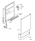 Схема №1 855028_10244 с изображением Дверца для посудомоечной машины Aeg 1524372008
