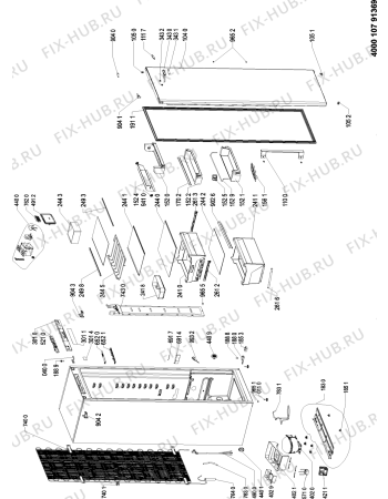 Схема №1 KR 19F5 A+++ IN с изображением Сенсорная панель для холодильника Whirlpool 481010766447