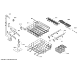 Схема №2 SE26T870EU с изображением Панель для посудомойки Bosch 00666142