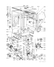 Схема №1 GSF 3174 D WS-I с изображением Панель для электропосудомоечной машины Whirlpool 481245378254