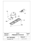 Схема №1 FSA13000 (7502720015) с изображением Микрокомпрессор для холодильника Beko 4562660100