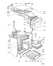 Схема №1 ACM 344 WH с изображением Клавиша для плиты (духовки) Whirlpool 481241128795