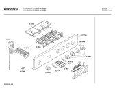 Схема №1 CH13280 с изображением Панель для плиты (духовки) Bosch 00277941