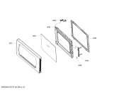 Схема №1 4WGB219 с изображением Панель управления для микроволновой печи Bosch 00670873