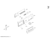 Схема №2 WAT24165IN с изображением Панель управления для стиралки Bosch 11016254