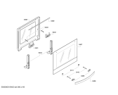 Схема №2 CH10341 с изображением Фронтальное стекло для духового шкафа Bosch 00710429