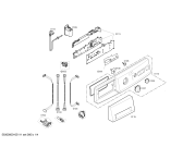 Схема №1 WXL1420FG Siwamat XL1420 с изображением Панель управления для стиралки Siemens 00441825