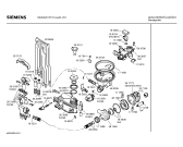Схема №1 SE26A251FF с изображением Панель управления для электропосудомоечной машины Siemens 00433974