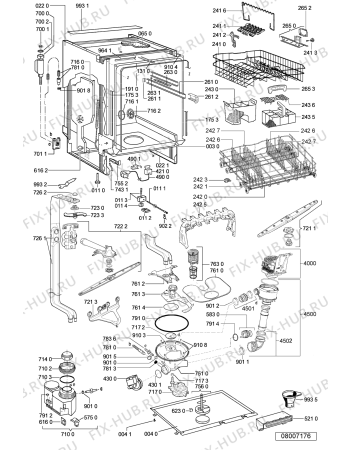 Схема №1 GSIP 90 POWER PT с изображением Обшивка для посудомойки Whirlpool 481245373761