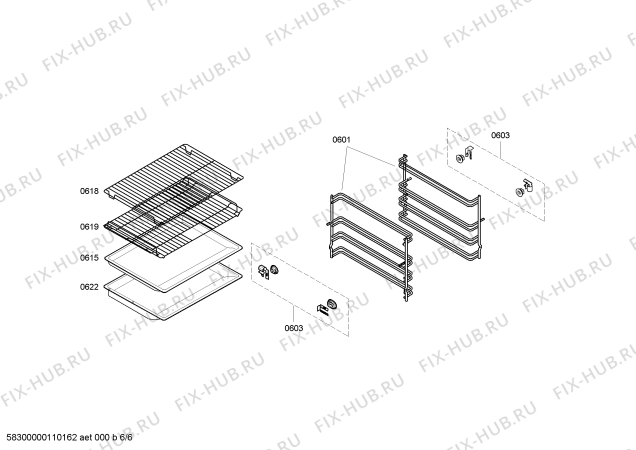 Схема №1 B1452U0 с изображением Ручка управления духовкой для плиты (духовки) Bosch 00428969