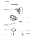 Схема №1 DG5030F0/B80 с изображением Нагреватель для электроутюга Rowenta CS-00098673