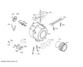 Схема №1 WAA28161SN с изображением Панель управления для стиралки Bosch 00666646