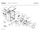 Схема №1 WM54050GR SIWAMAT XL540 с изображением Таблица программ для стиралки Siemens 00584885