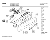 Схема №1 SGI53E04EU с изображением Передняя панель для посудомоечной машины Bosch 00438599