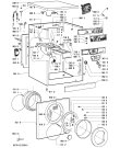 Схема №1 AWM 6129 с изображением Обшивка для стиральной машины Whirlpool 481245214209