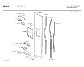 Схема №1 KGU6655 с изображением Панель для холодильной камеры Bosch 00355480
