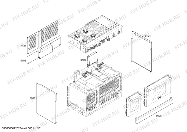 Схема №3 PRG484ECG с изображением Кабель для духового шкафа Bosch 00643524