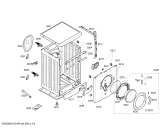 Схема №2 WAE22460AU с изображением Панель управления для стиральной машины Bosch 00668784
