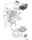 Схема №1 GMI 5554 с изображением Шланг заливной и сливной для посудомойки Whirlpool 480140100031
