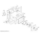 Схема №1 HBC36D723 с изображением Панель управления для духового шкафа Bosch 00708670