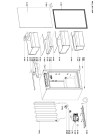 Схема №1 BF 901 E AA с изображением Ящичек для холодильника Whirlpool 481010867770