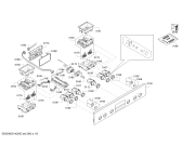 Схема №1 HEA24B140 с изображением Ручка переключателя для плиты (духовки) Bosch 00613739