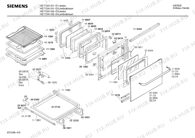 Схема №1 HE77220 с изображением Панель для плиты (духовки) Siemens 00270306