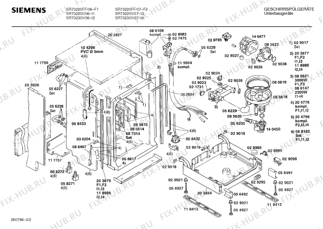 Схема №1 SN55203NL с изображением Ручка для посудомоечной машины Siemens 00056587