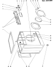 Схема №1 WN1060WG2 (F014964) с изображением Проводка для стиралки Indesit C00051256