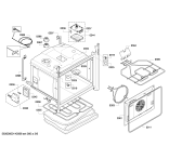 Схема №1 HEB78D720 с изображением Панель управления для духового шкафа Bosch 00706530
