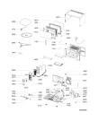 Схема №1 JT 255 ALU с изображением Панель управления для свч печи Whirlpool 481245350333