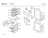 Схема №1 RF9641 с изображением Штатив для холодильной камеры Bosch 00280648