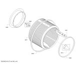 Схема №1 1KDR73017B с изображением Ручка выбора программ для электросушки Bosch 00625725