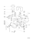 Схема №1 AMW 461 WH с изображением Кнопка для свч печи Whirlpool 481241259046