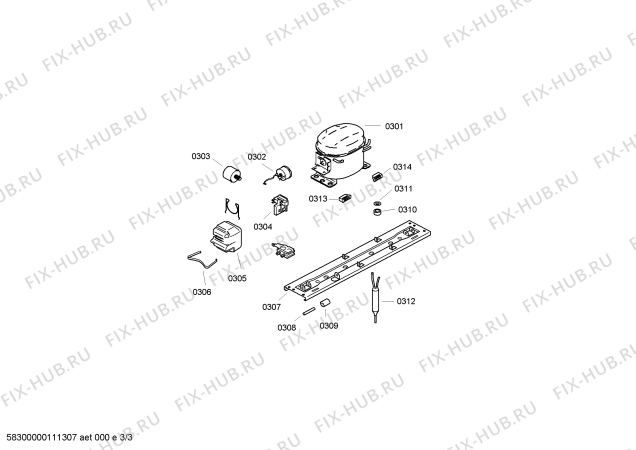 Схема №1 KGF25340TI с изображением Крышка для холодильника Bosch 00494639