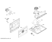 Схема №2 HBN211B6R с изображением Панель управления для плиты (духовки) Bosch 11029434