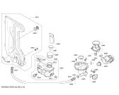 Схема №2 SMI40E65EU с изображением Передняя панель для посудомоечной машины Bosch 00672822