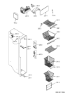 Схема №2 S20C CSS31-A/UK с изображением Часть корпуса для холодильной камеры Whirlpool 481246049623