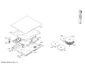 Схема №1 PUE612FF1J с изображением Стеклокерамика для плиты (духовки) Bosch 00776253