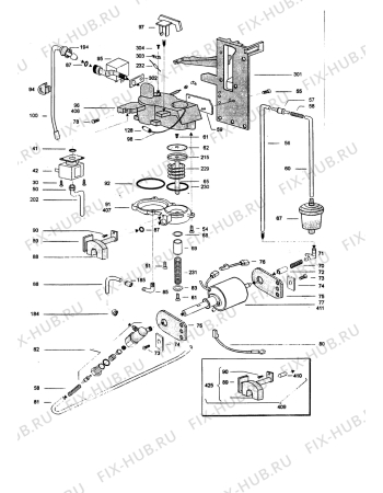 Схема №1 CAFELIER 1910 NEW с изображением Держатель фильтра для электрокофеварки DELONGHI SC6924050