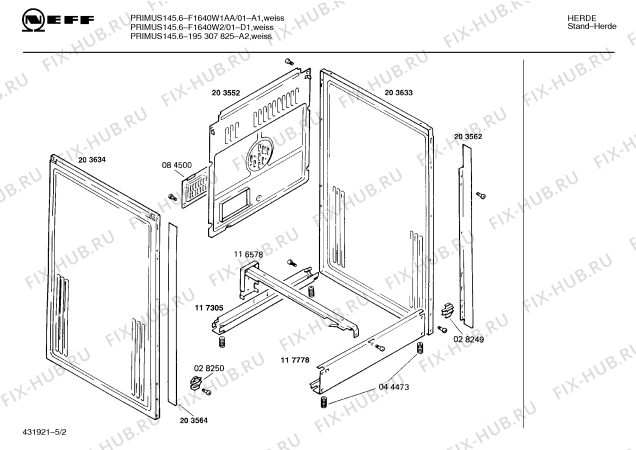 Схема №1 195307825 PRIMUS 145.6 с изображением Панель для духового шкафа Bosch 00118420