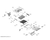 Схема №2 KGD76AW304, Bosch с изображением Стеклопанель для холодильника Bosch 11025813