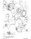 Схема №1 716 BC/TS с изображением Ручка (крючок) люка для стиральной машины Whirlpool 481249818698