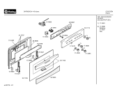 Схема №1 3HP505X с изображением Панель для плиты (духовки) Bosch 00357173