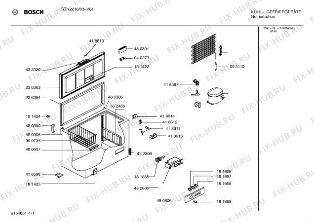 Схема №1 GTN3410TR с изображением Панель управления Bosch 00480606